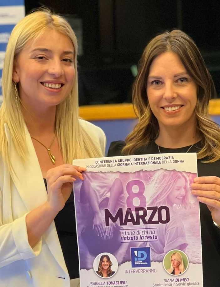 Iniziativa di Tovaglieri a Strasburgo con Diana di Meo contro il revenge porn: «Più rigore dell’Europa contro i colossi digitali»