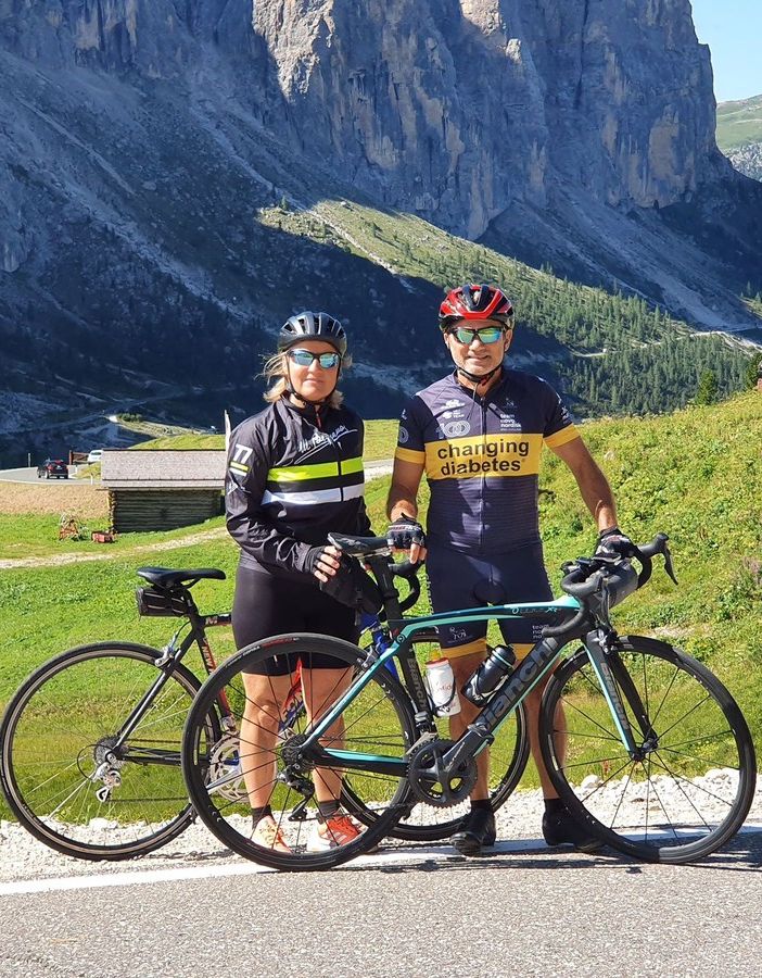 Ancora in sella con il diabete. E quando arrivi in cima, soddisfazione doppia