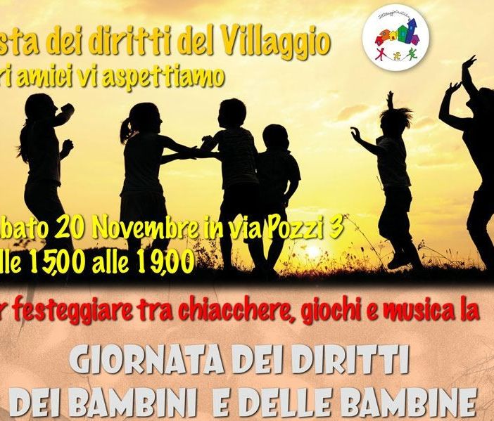 Il Villaggio in Città di Busto festeggia la Giornata dei diritti dei bambini