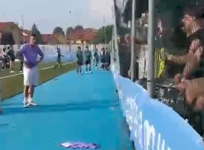 Uno screenshot del video postato dai padroni di casa