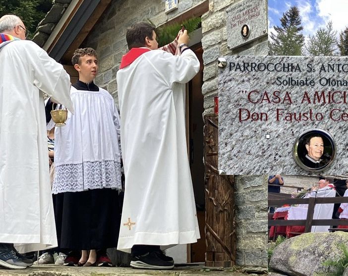 FOTO. Un Amico è per sempre: «Don Fausto, non dimenticheremo mai cosa hai fatto per noi»