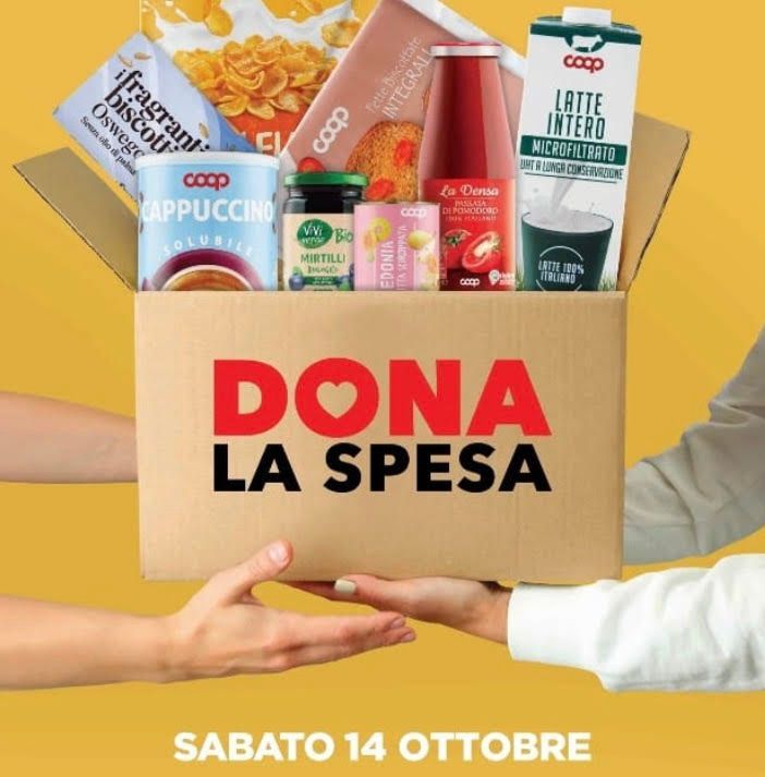 “Dona la spesa” sabato 14 ottobre nei supermercati Coop di Busto Arsizio