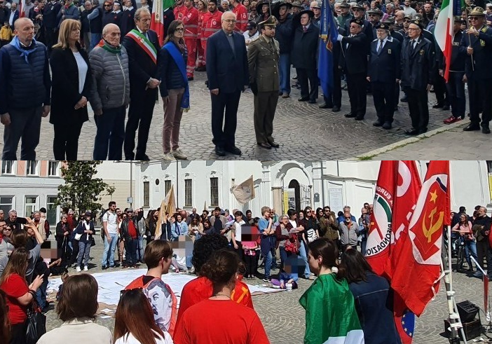 25 Aprile, Antonelli critica l’altra piazza: «Divisioni anche a Busto». La replica: «Non c’è contrapposizione»