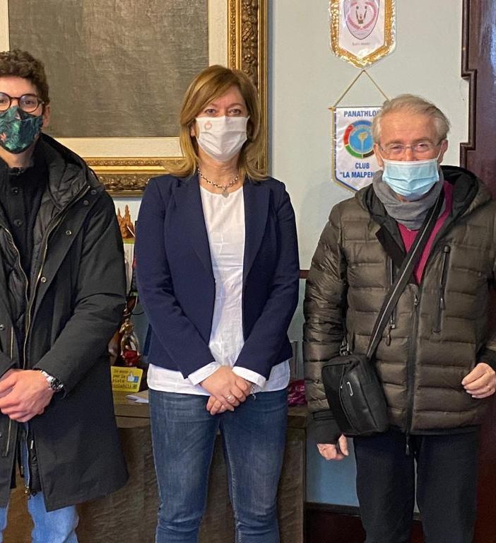 Da sinistra Ludovico Edalli, Laura Rogora e Rosario Vadalà