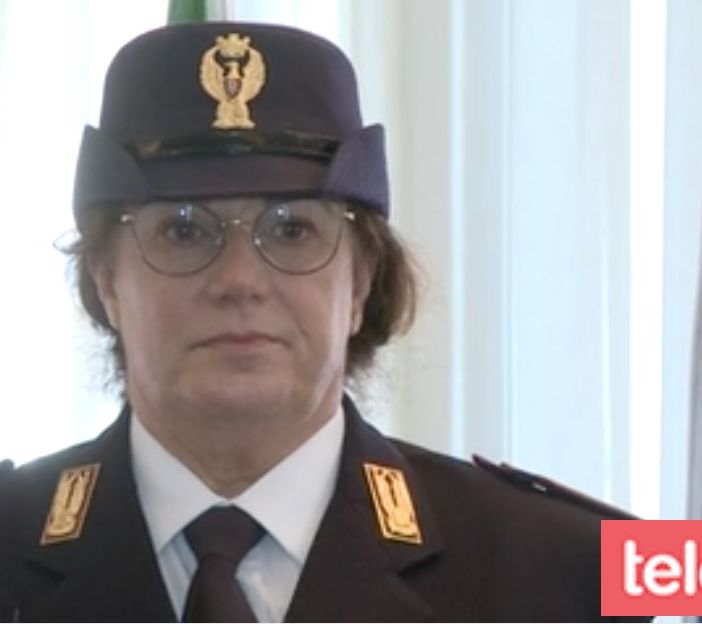 Elena Lo Duca in un servizio di TeleFriuli