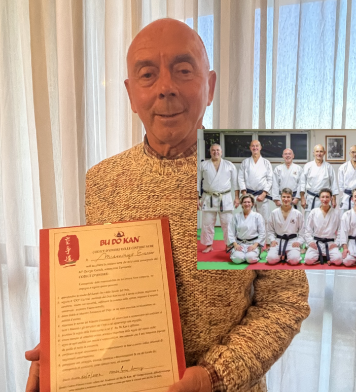 VIDEO. «Io cintura nera di karate a 74 anni. Ognuno di noi deve diventare il campione di se stesso»