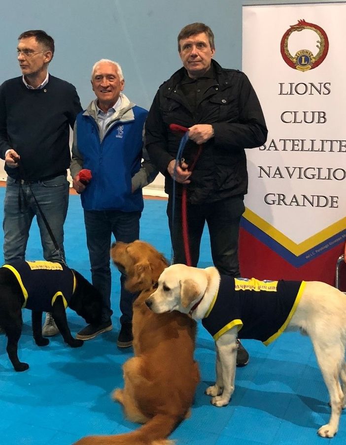 “Due occhi per chi non vede”: Lions solidali a Vanzaghello