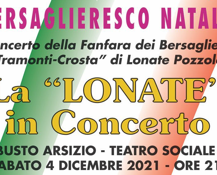 Il Natale sarà “bersaglieresco”. Parola di Fanfara di Lonate