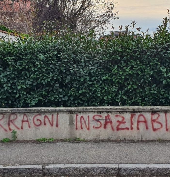 Busto, scritta volgare contro Chiara Ferragni