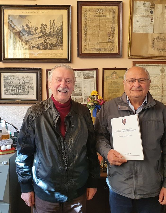 Sergio Ferrario (a sinistra) e Rocco Anania