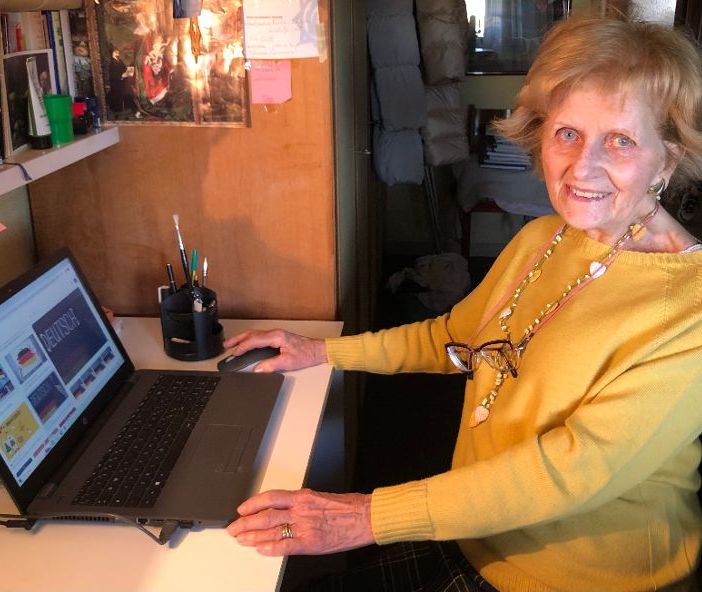 Corsi di tedesco online, viaggi, scrittura. Fiorenza Aspes Grassi, 86 anni e mai un attimo libero ci racconta cosa vuol dire essere donna