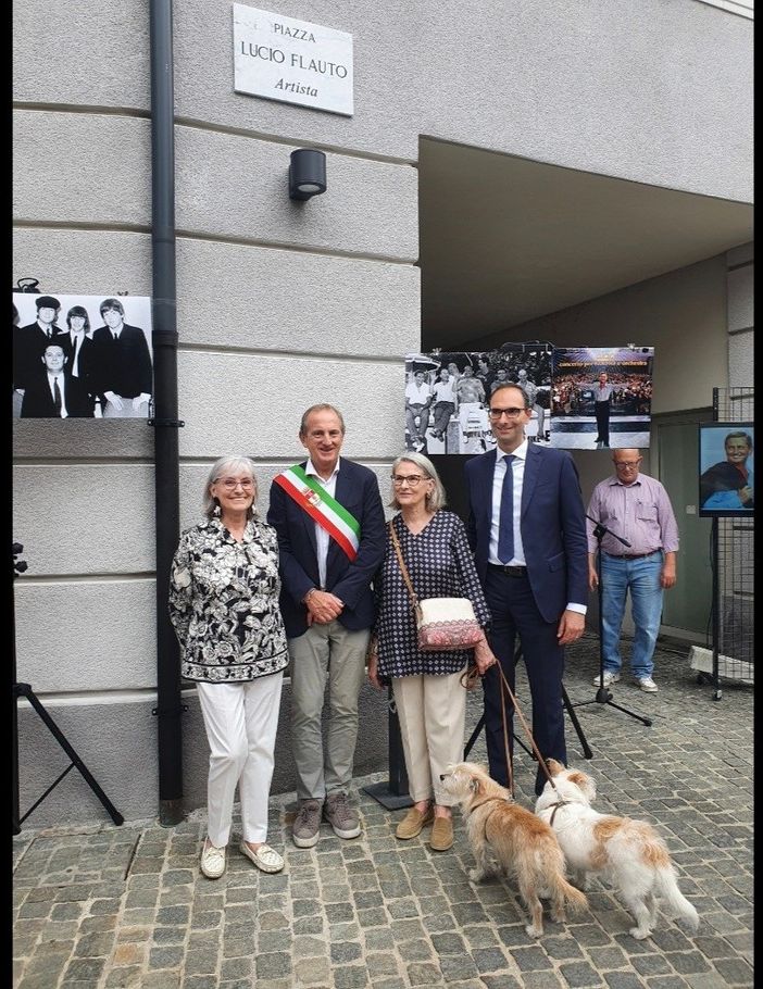Busto, Lucio Flauto ha finalmente la sua piazza: «Ci ha regalato momenti di serenità»