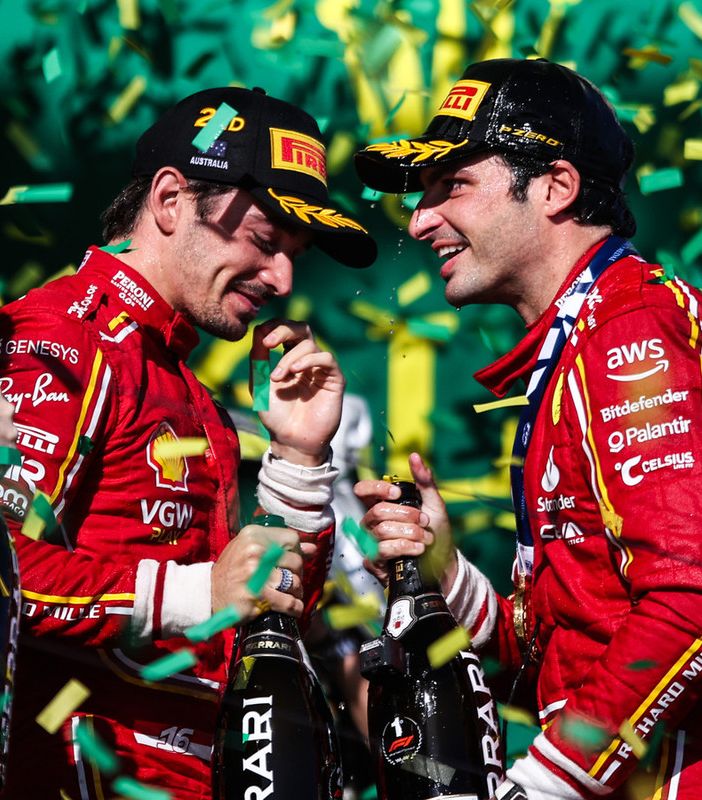 foto ufficiale scuderia Ferrari