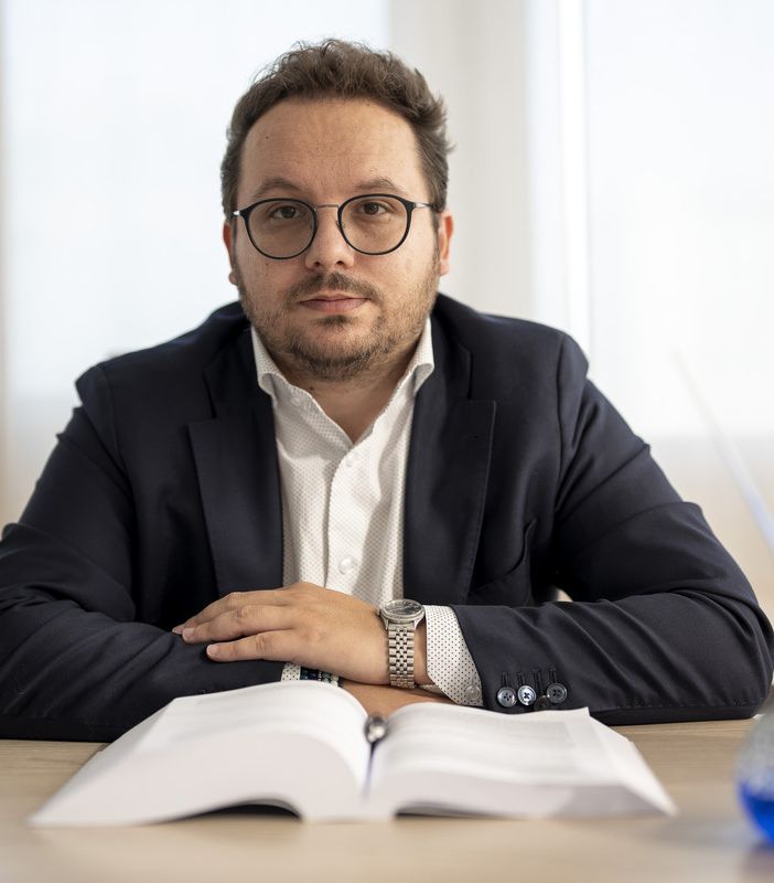 L'avvocato Matteo Marini