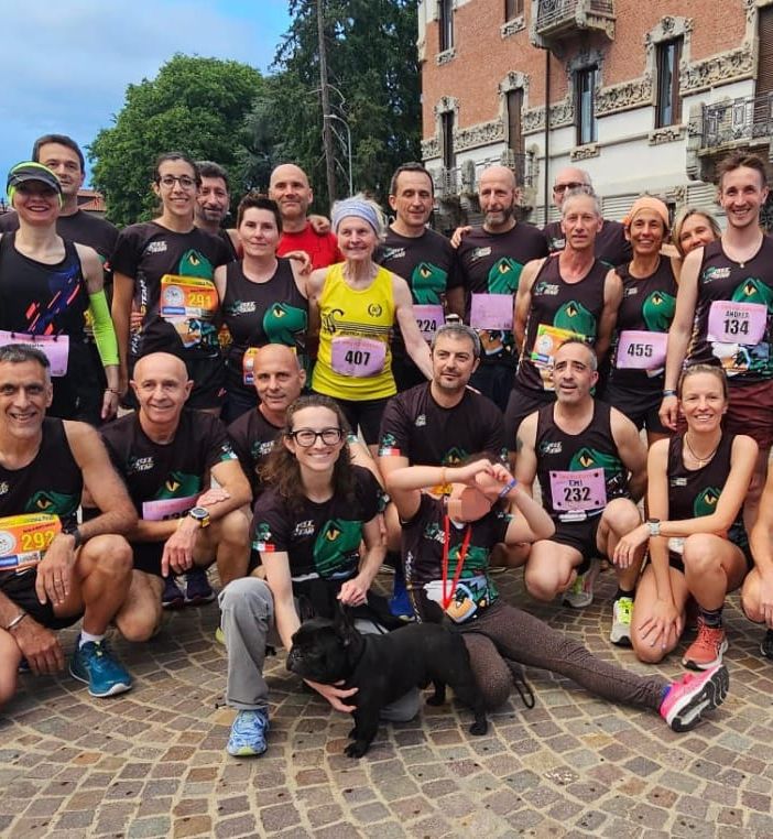 Un gruppo di iscritti al Free Runners Team