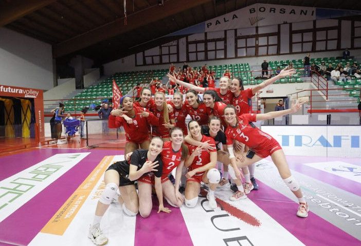 La Futura domina 3-0 Martignacco. Tre punti fondamentali per i playoff