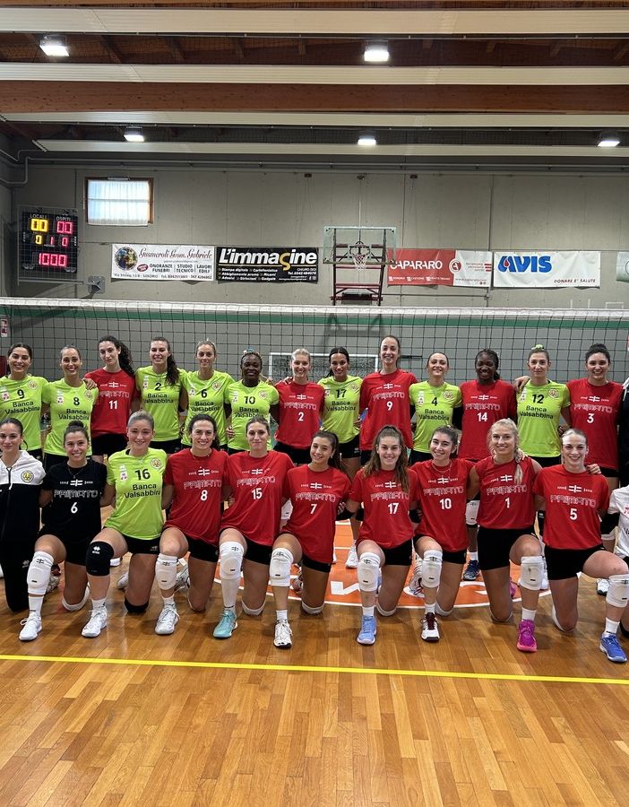 La Futura Volley pareggia nell'allenamento congiunto con Brescia, ma la crescita è evidente