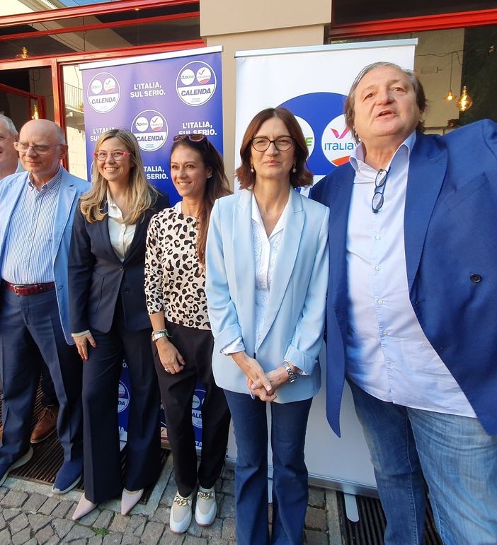 VIDEO La ministra Gelmini a Busto: «Terzo polo casa dei moderati. Errore drammatico far cadere Draghi»