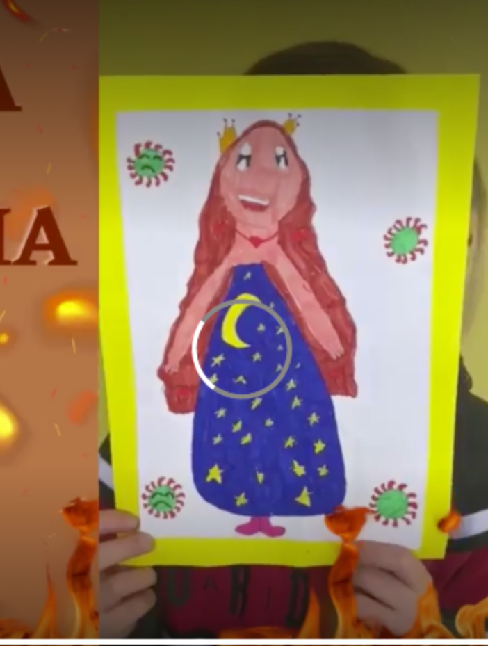 VIDEO/ I bambini della Bertacchi: «La Giöbia è magica e brucerà virus, malattie e tristezza»