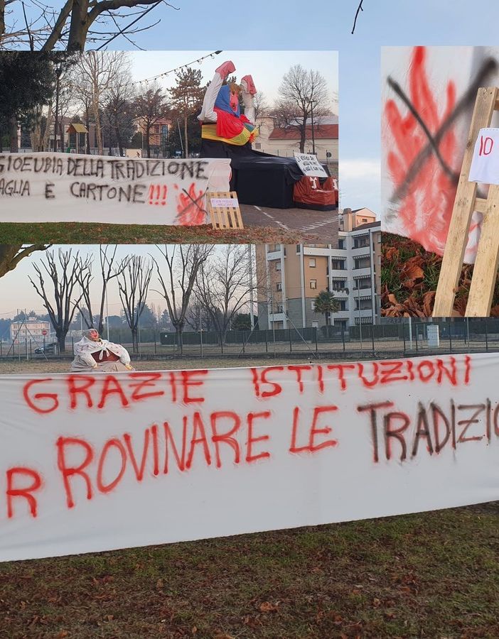 Giöbia polemica a Borsano: «Grazie istituzioni per rovinare le tradizioni»