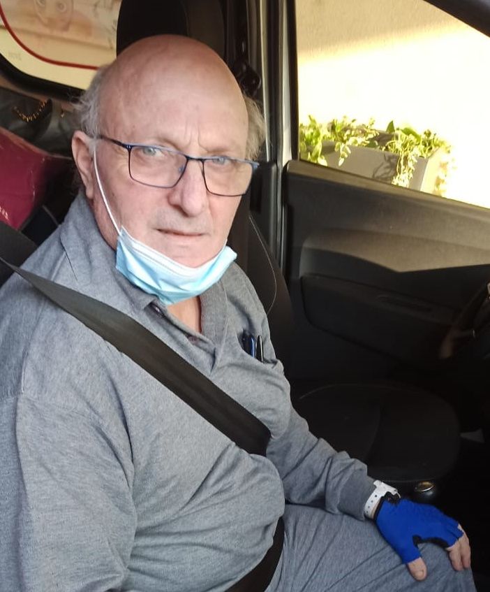 Giuseppe Ferrario ha lasciato questa mattina l'ospedale