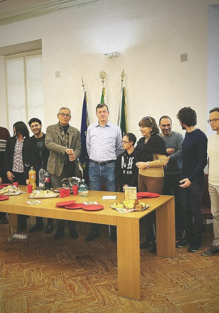 La foto postata dal sindaco Zappamiglio sul proprio profilo Facebook