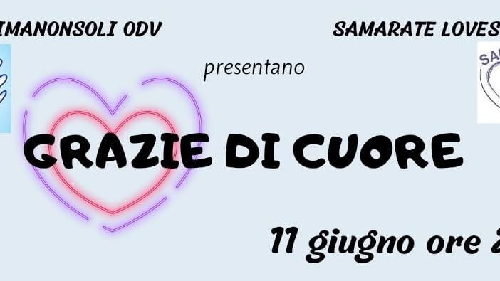A Samarate il “grazie di cuore” a volontari e operatori sanitari