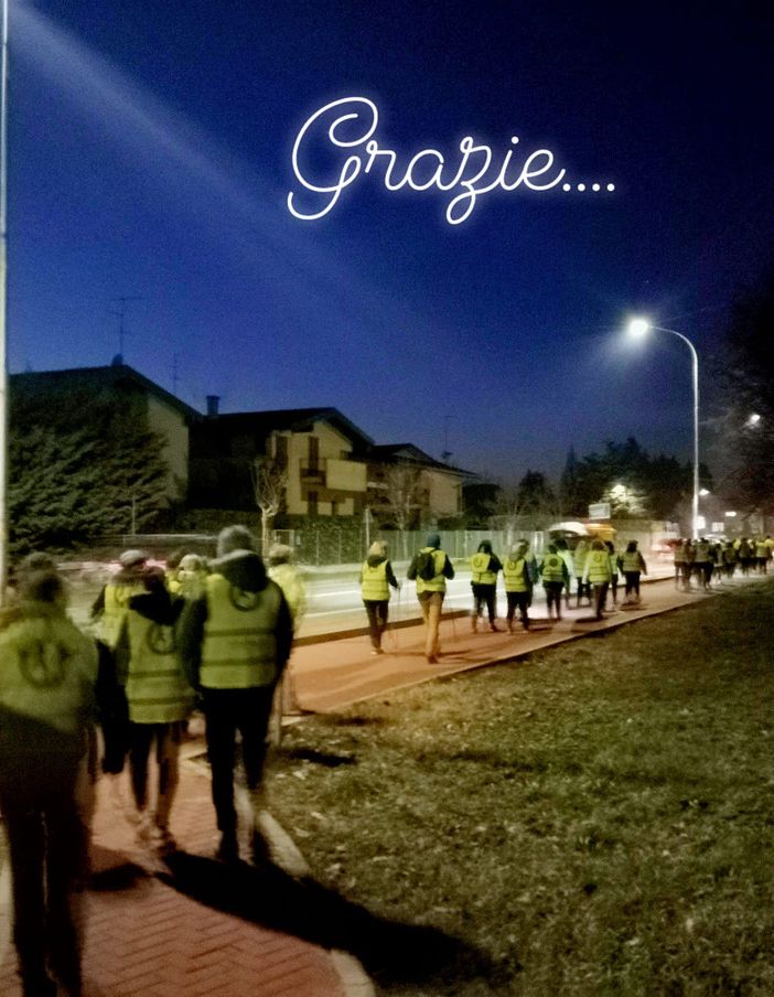 foto dalla pagina Facebook del gruppo di cammino