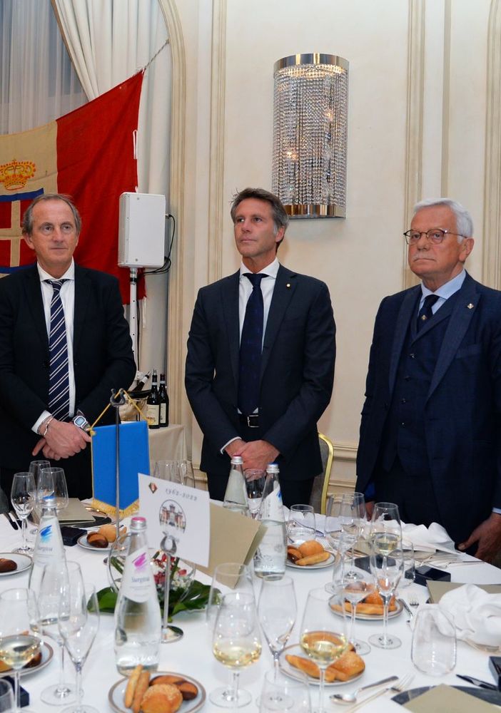 I sessant’anni del Gruppo Savoia con Emanuele Filiberto. Anche Antonelli alla festa