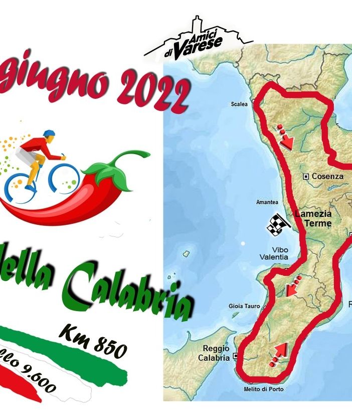 Catene oliate e gambe pronte: gli “Amici di Varese” inforcano la bici e pedalano in Calabria