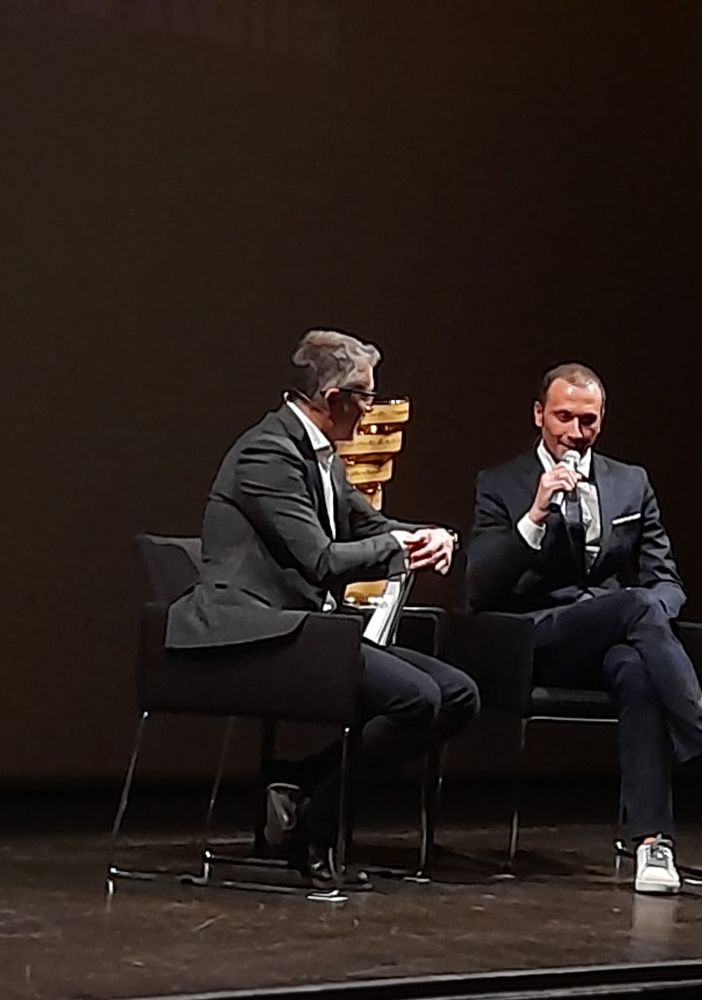 Andrea Berton e Ivan Basso all'Auditorio