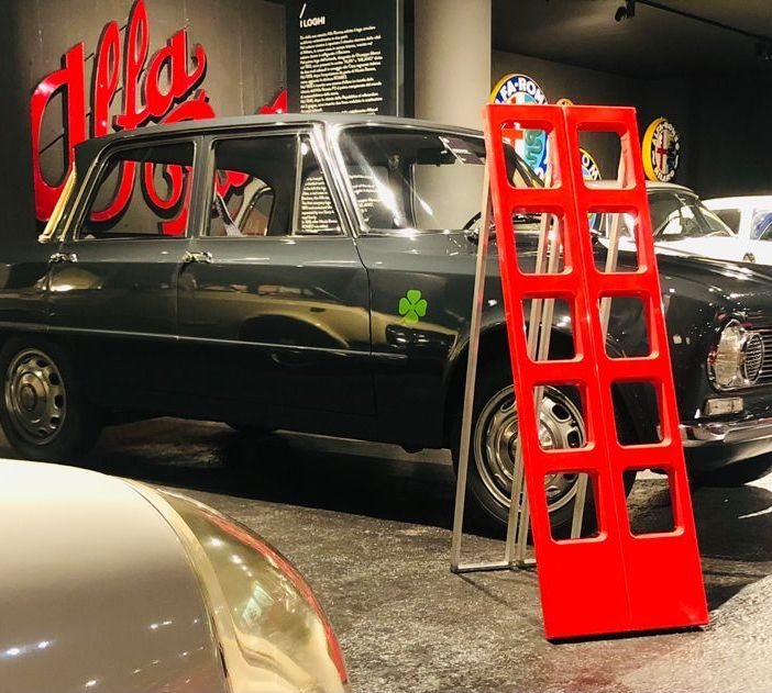 Design Velca (Scaleo) e Alfa Romeo al Museo Fratelli Cozzi
