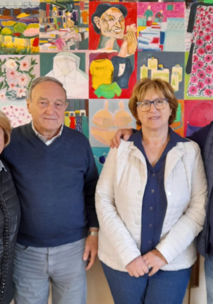 Da sinistra, Maria Rosa Barbieri, Marcello Crespan, Linda Canavesi e Ivano Favero