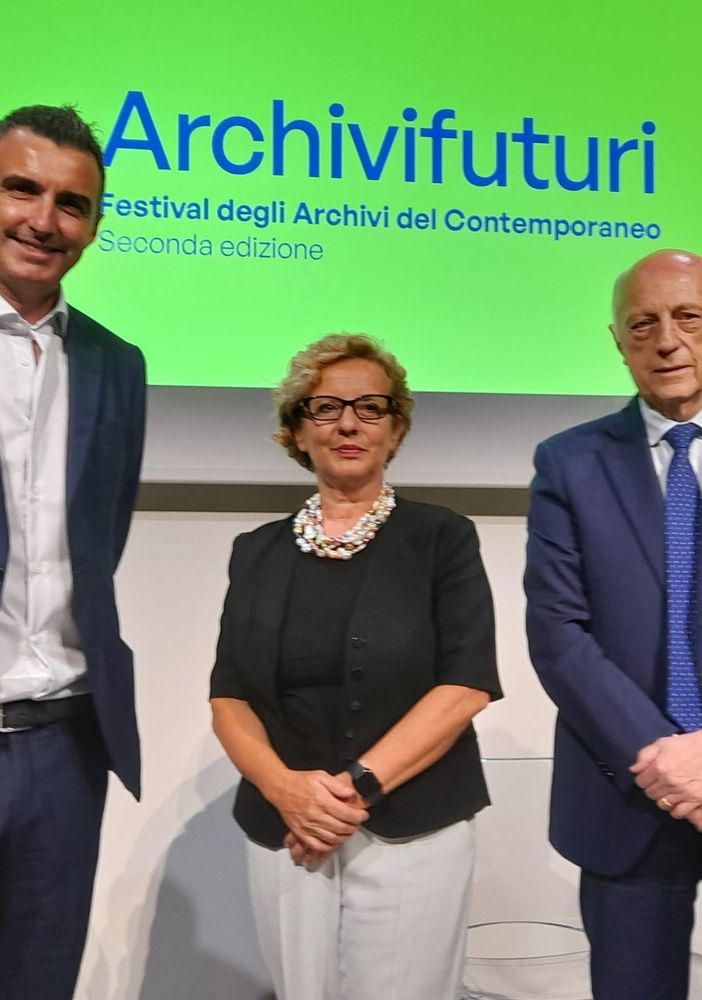 Da sinistra, Giorgio Gaspari, Emma Zanella, Carlo Massironi