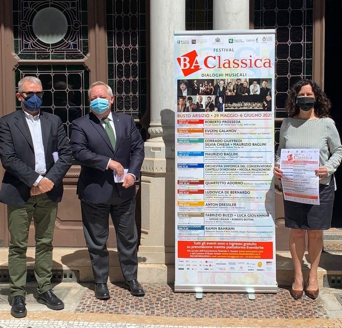 La presentazione di BA Classica a Villa Ottolini-Tosi