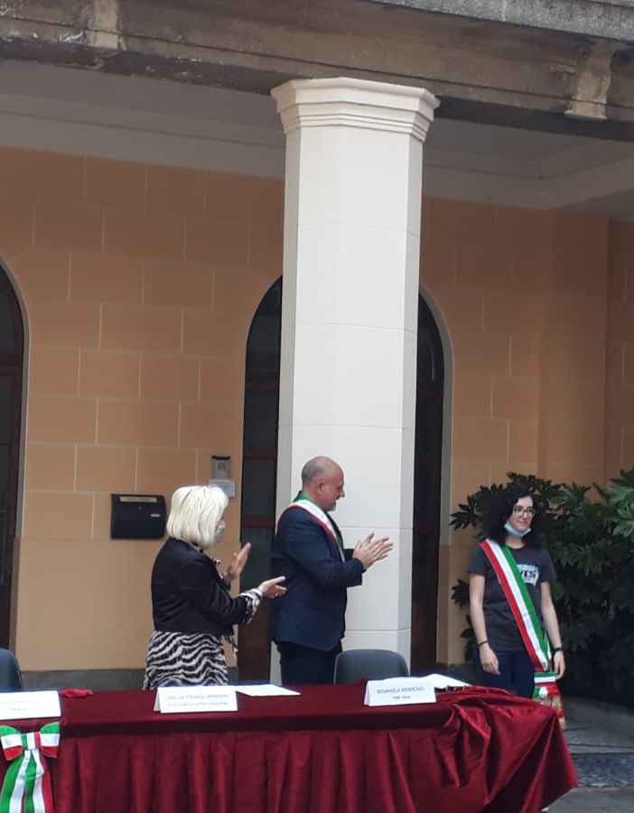 La proclamazione del sindaco dei ragazzi, Lara Rossi