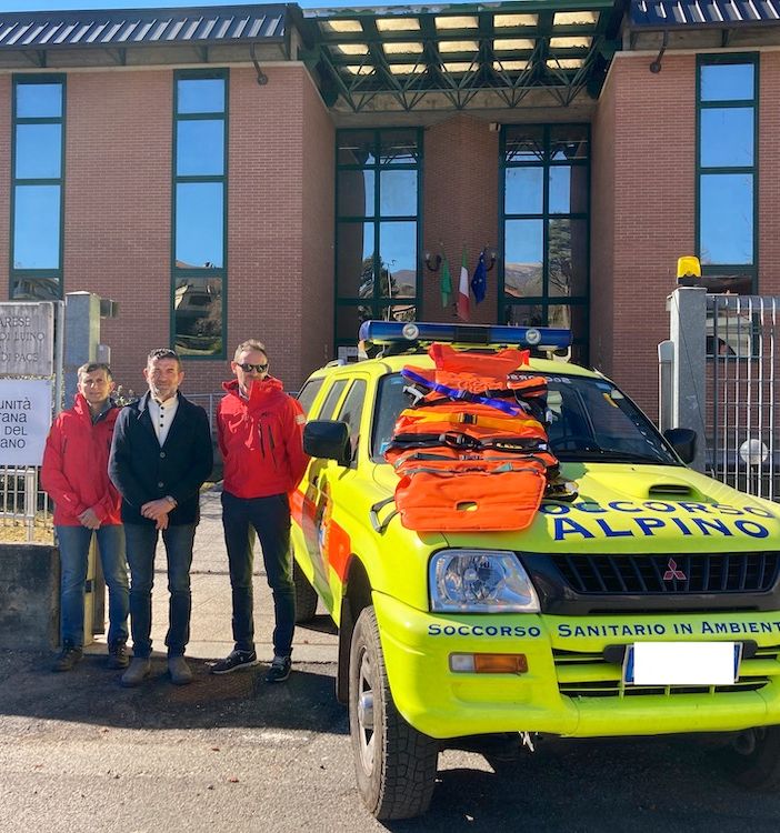 Un prezioso dono per il Soccorso Alpino del Varesotto