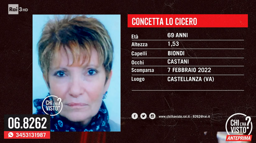Finiscono nel modo più drammatico le ricerche di Concetta Lo Cicero: ritrovata senza vita in un bosco