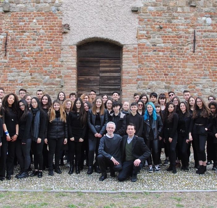 Il coro del Liceo Musicale Candiani-Bausch di Busto