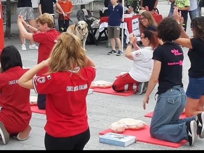 Enjoy e Cri Gallarate a Cassano, per insegnare come essere d'aiuto