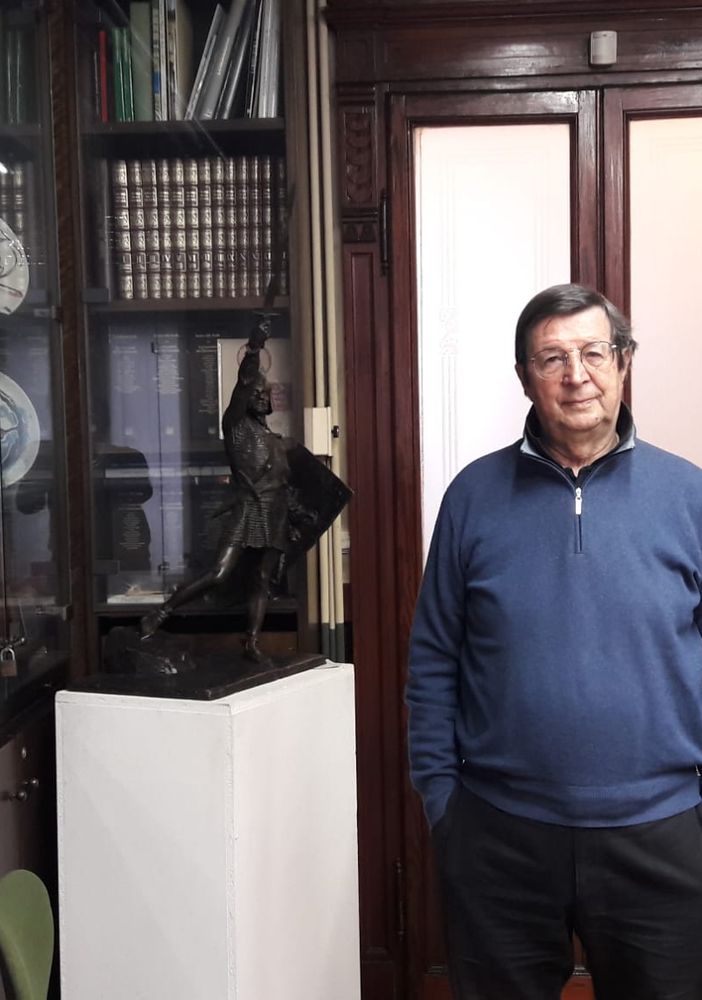 Il presidente della Famiglia Legnanese Gianfranco Bononi