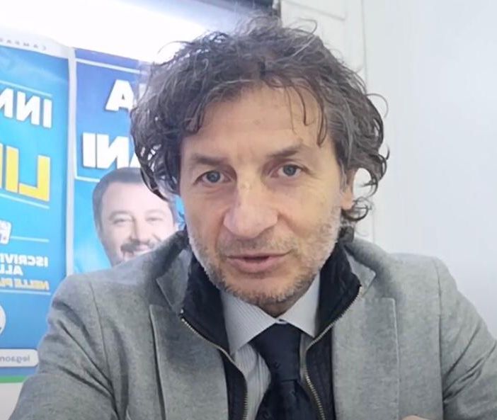 L'assessore Giorgio Mariani al gazebo virtuale