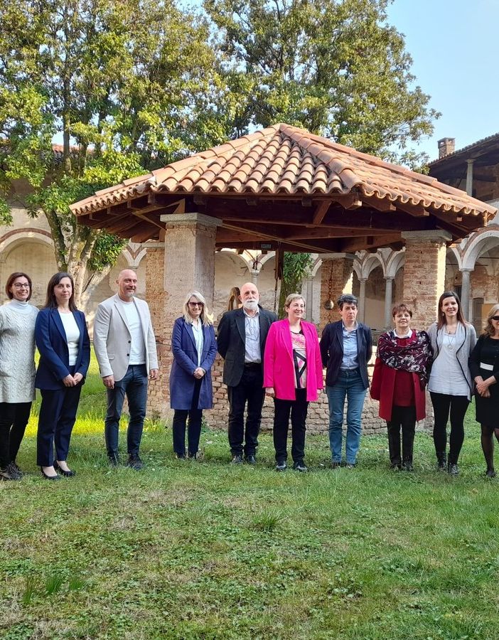 I partecipanti alla conferenza stampa sui &quot;Centri per le famiglie&quot;