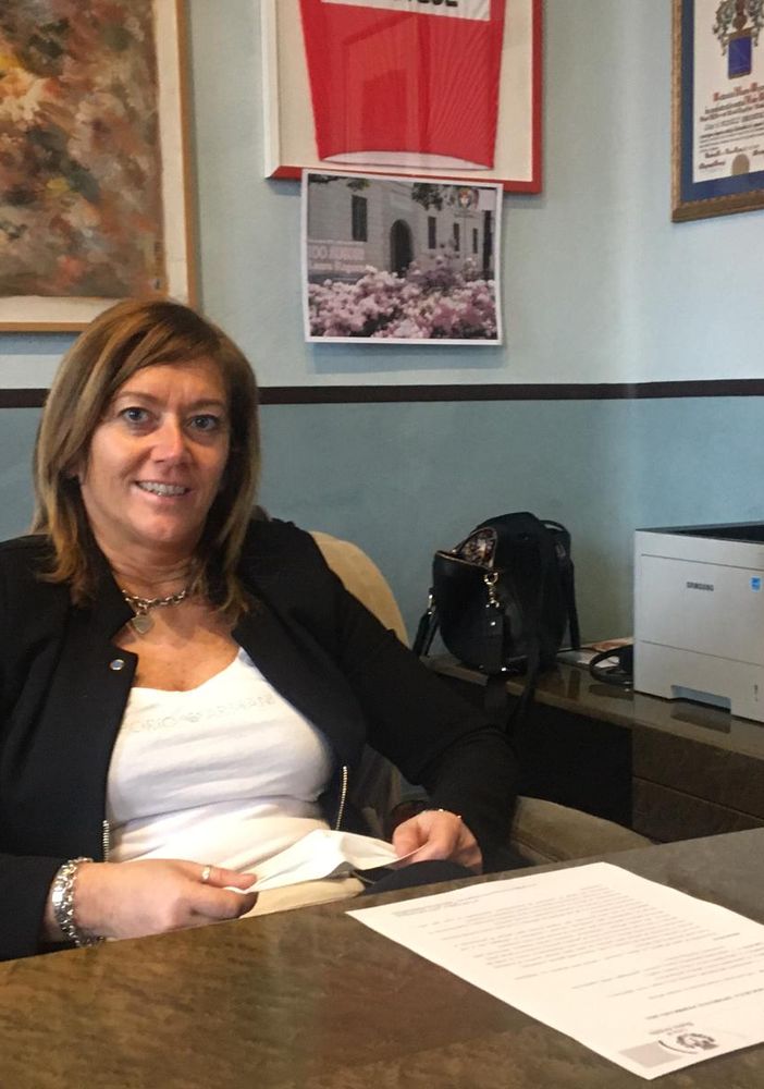 L'assessore allo sport Laura Rogora