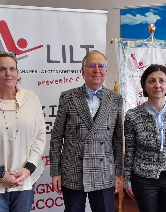 Da sinistra, Paola Reguzzoni, Ivanoe Pellerin, Annamaria Galietta