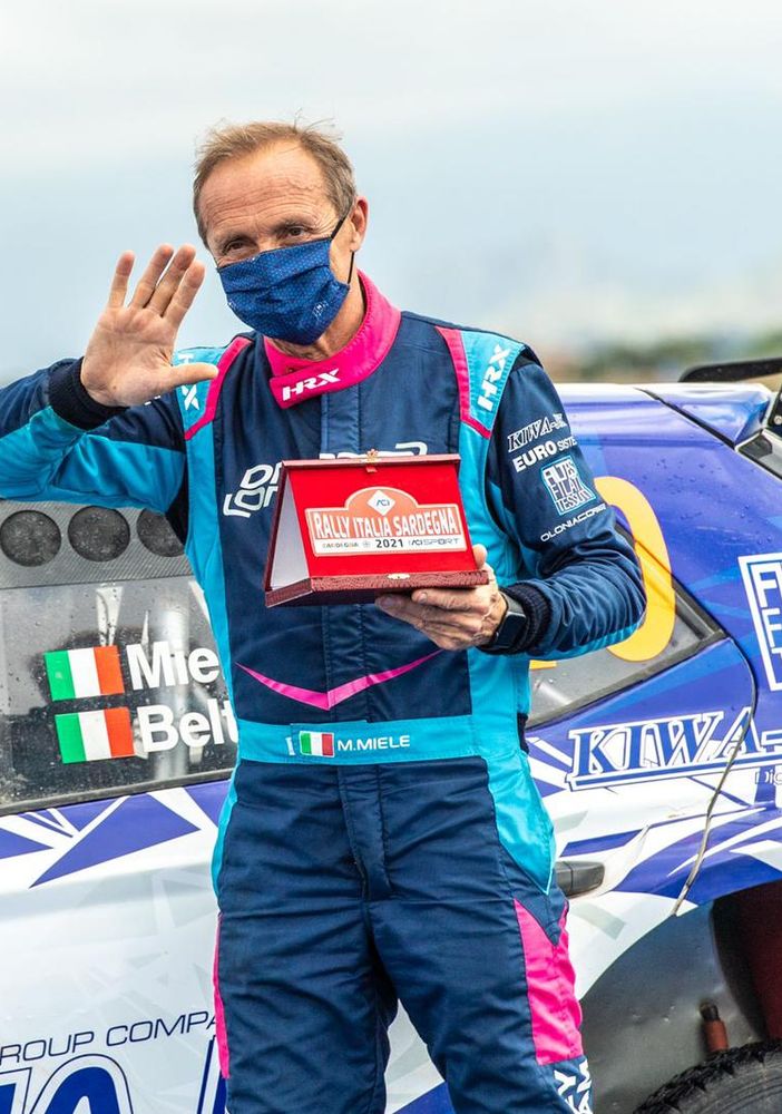 Mauro Miele con Luca Beltrame ha chiuso al 19° posto il rally di Sardegna, tappa italiana del mondiale