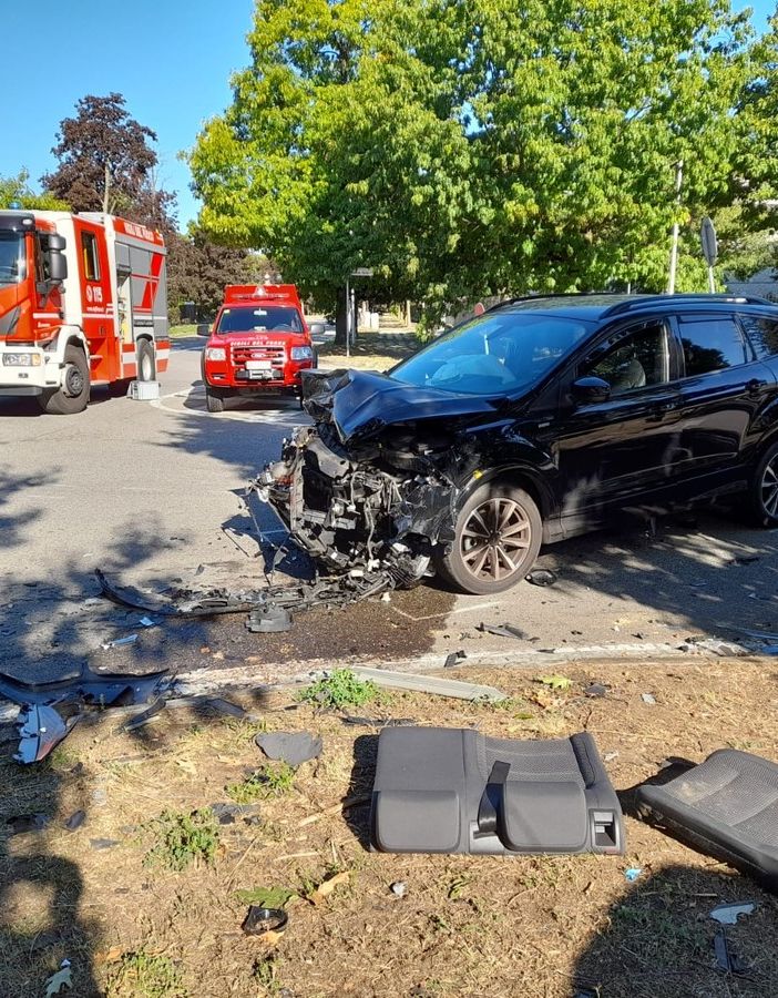 L'incidente in zona industriale, Busto