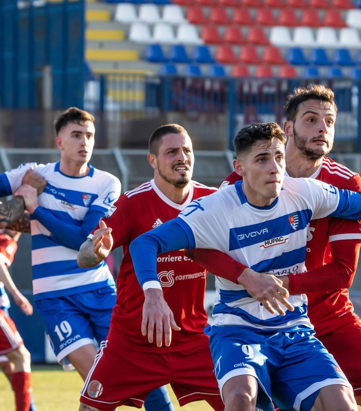 La Pro Patria non si è fatta intimorire dall'Alessandria: un lavoro collettivo che ha permesso di non prendere gol nelle ultime quattro partite (foto Marco Giussani)