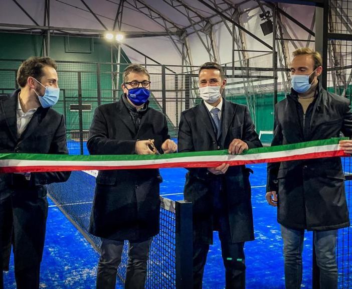 A Gallarate arrivano tre nuovi campi da padel. La sfida di Bruno, Matteo e Luca