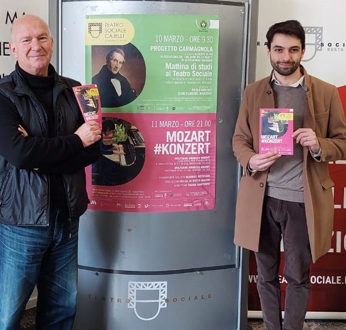L'Orchestra Du.Ca. e Beatrice Distefano fanno rivivere Mozart sul palco del teatro Sociale Delia Cajelli